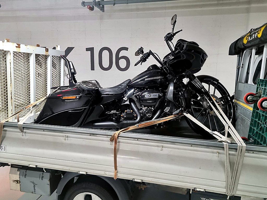 BMW R1250GS 상차 작업